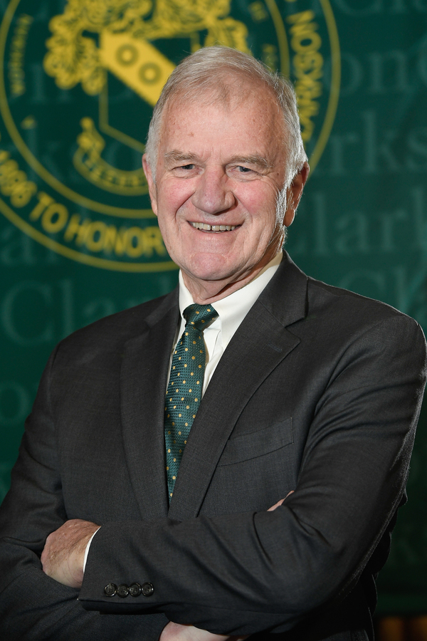 A photo of Tony Collins, Clarkson's 16th president.
