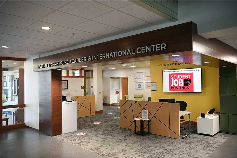 Career and International Center Entrance