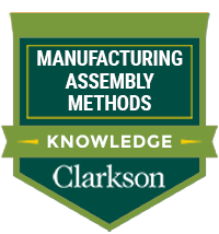 Manufacturing Assembly Methods Microcredendial Badge