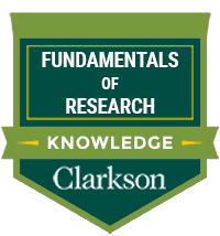 Fundamentals of Research Microcredentials badge