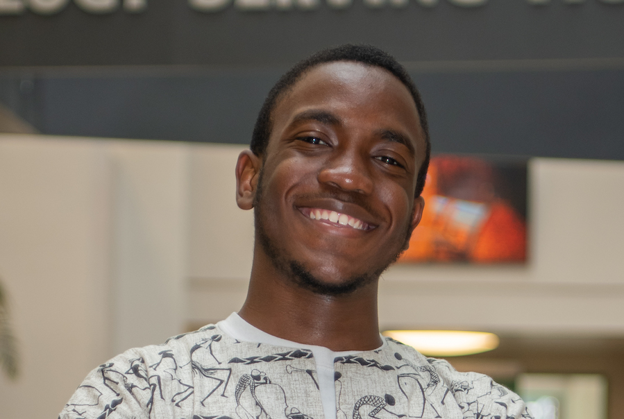 Headshot of male student.