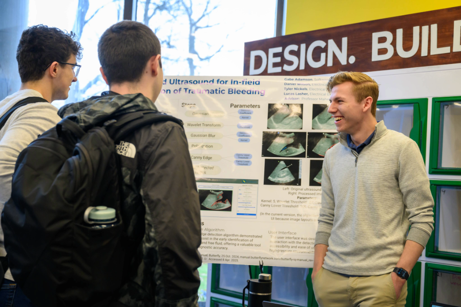 Ignite RAPs with a poster about ultrasound for detecting traumatic bleeding.