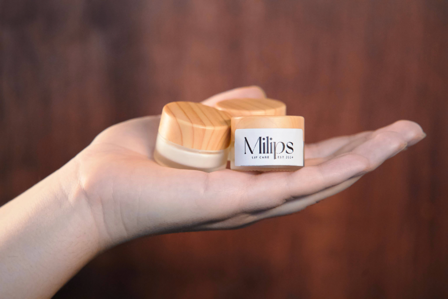 A Student's business product that is in small cylindrical containers