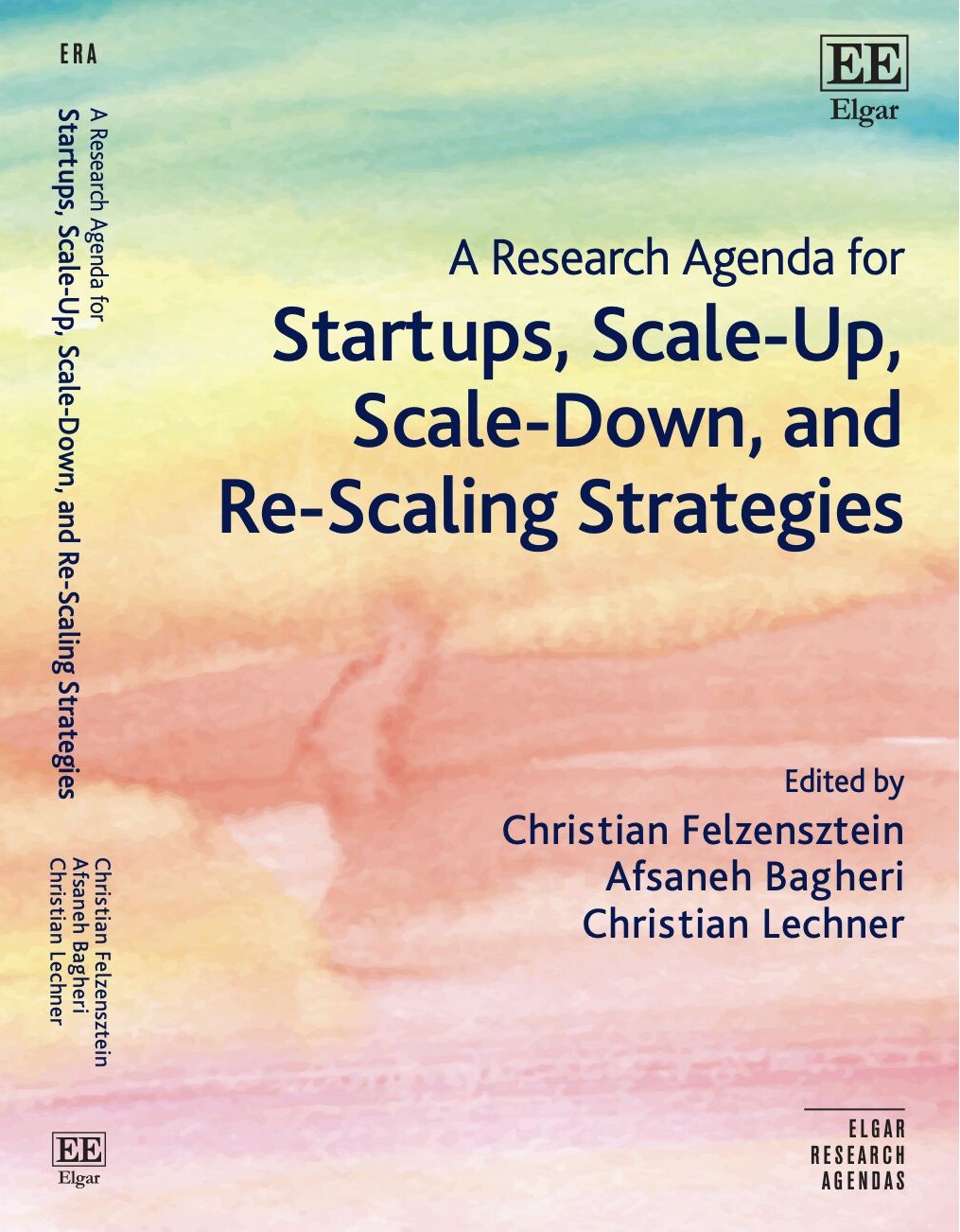 Book Cover: A Research Agenda for Startups' Scale-Up, Scale Down and Re-Scaling Strategies 